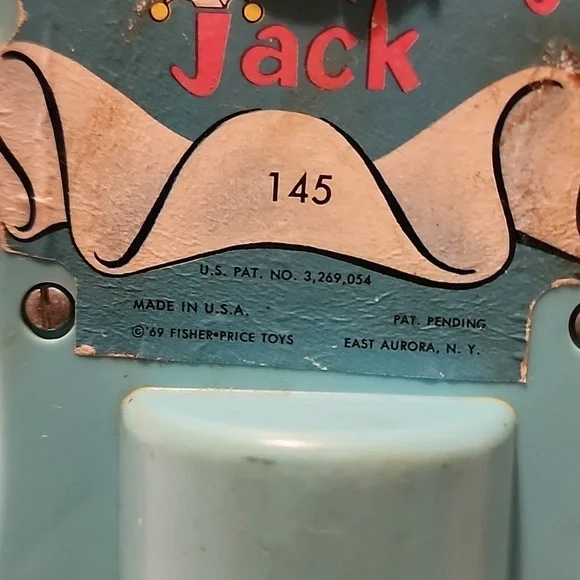 Fisher-Price Blue and Green Jumping Jack  Learning Toy - Picture 4 of 5